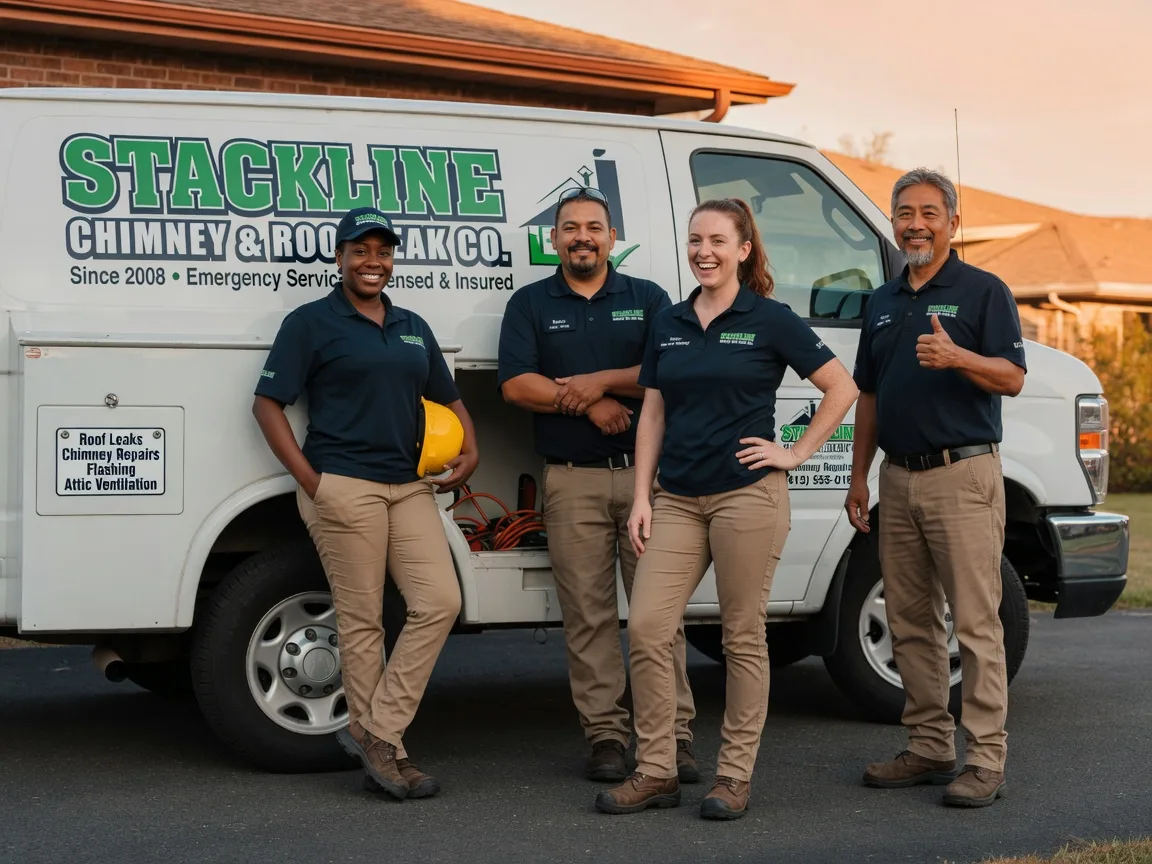 Chimney flashing repair company in Stuart, NE